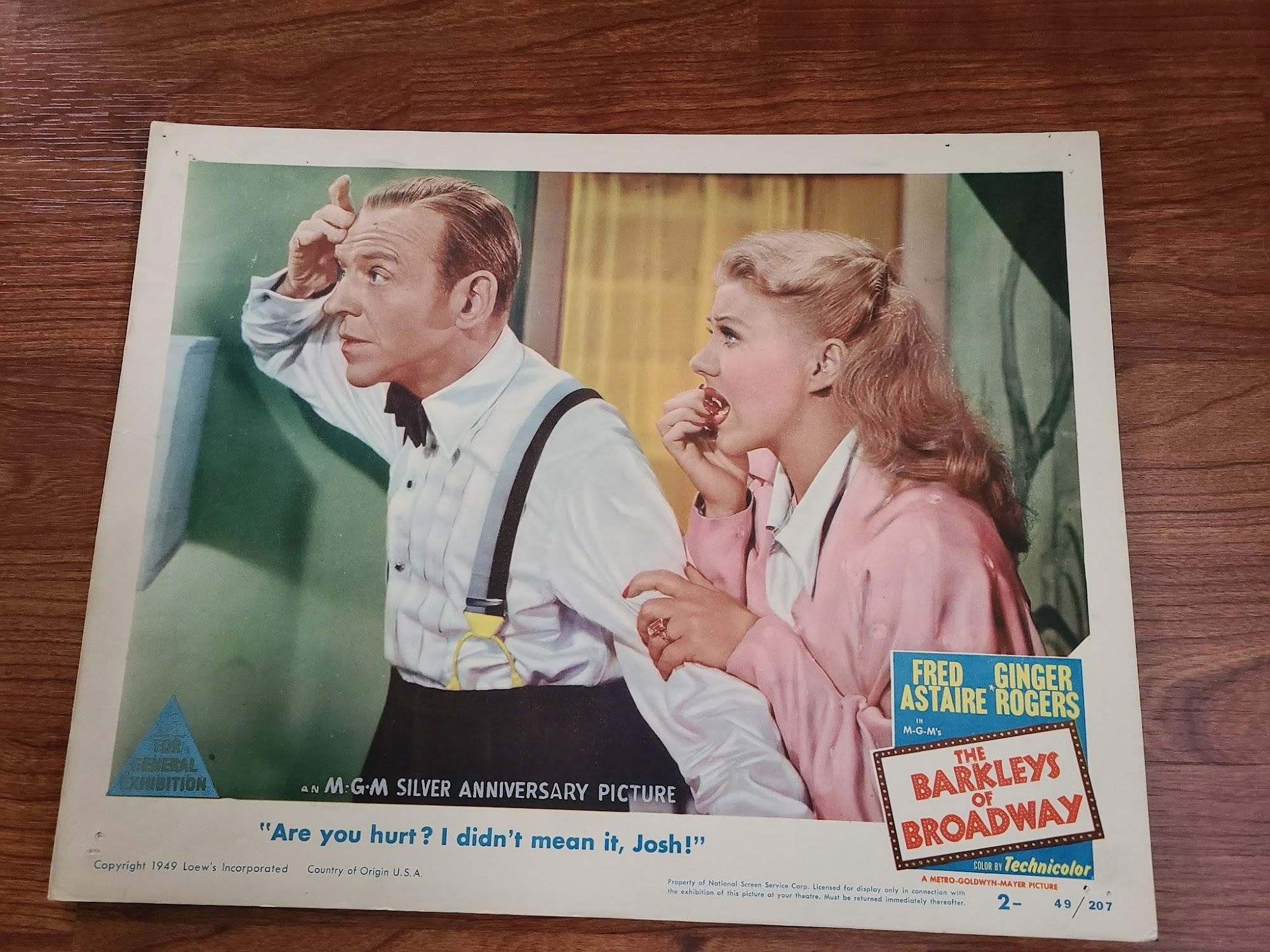 Barkleys Of Broadway 1949 General Lobby Cards