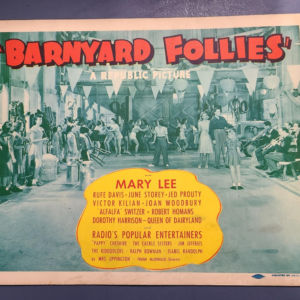 Barnyard Follies 1940 Title Cards