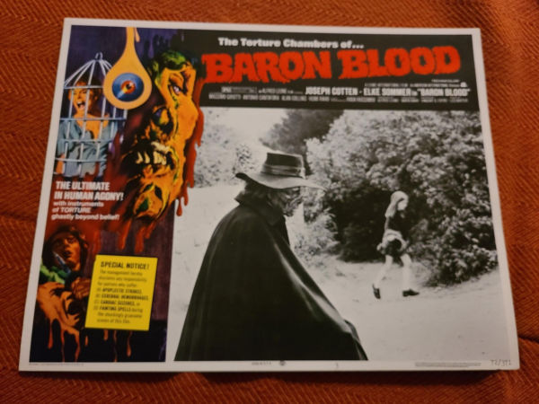 Baron Blood 1972 Scifi/Horror