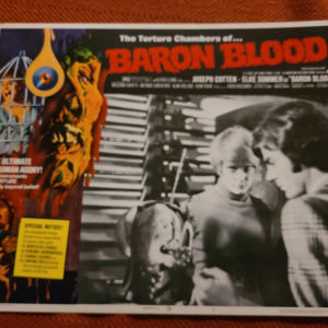 Baron Blood 1972 Scifi/Horror