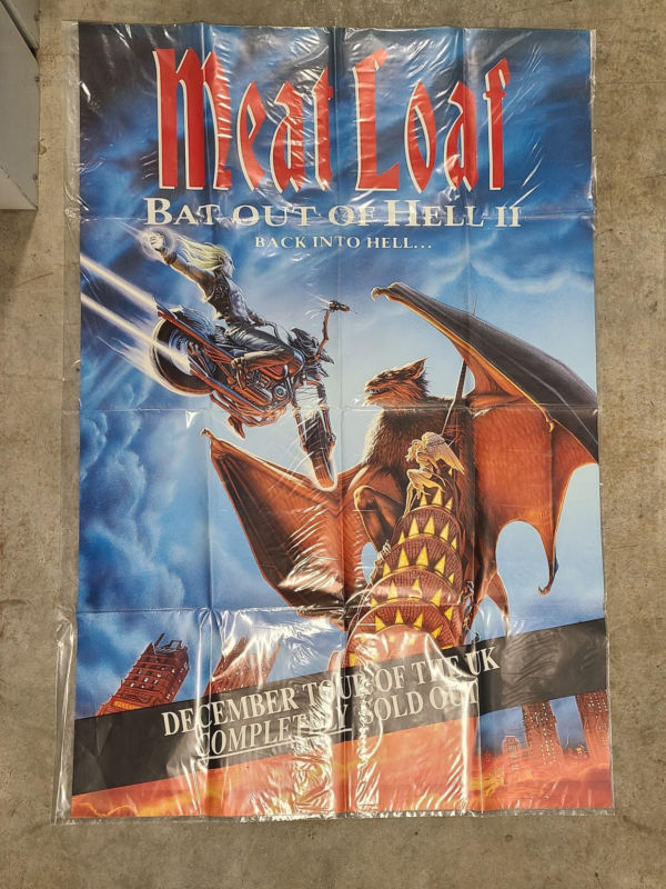 Bat Out Of Hell II 1993 UK/US 30x40