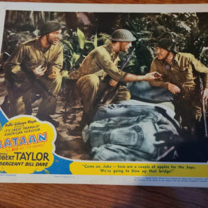 Bataan 1943 Military/Aviation Lobby Cards