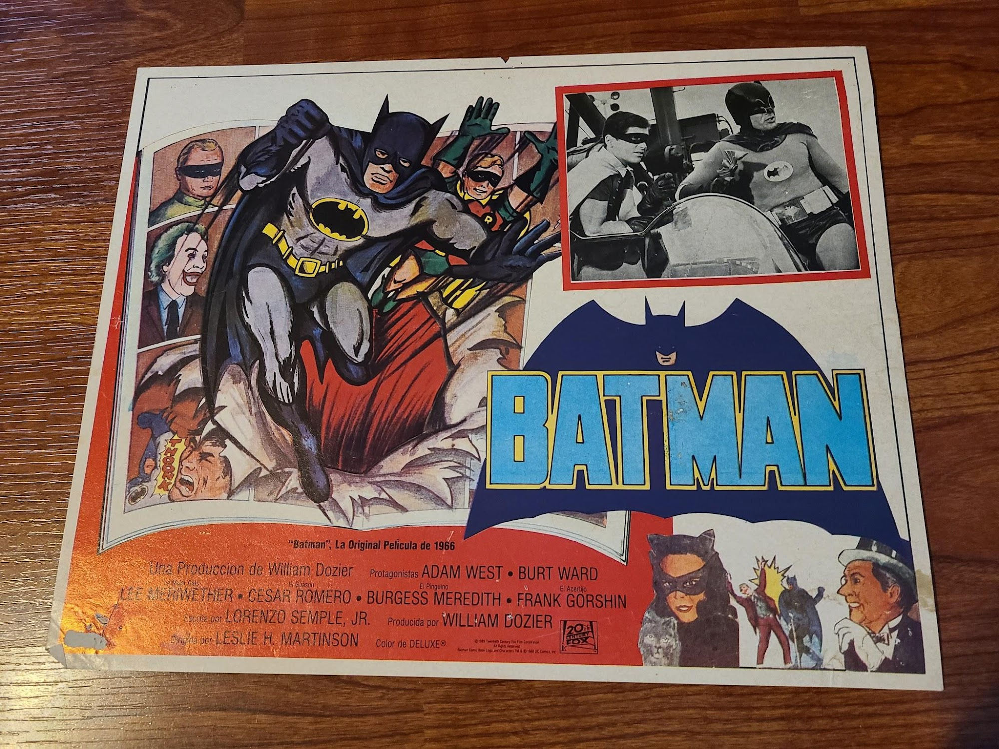 Batman 1966 General Lobby Cards