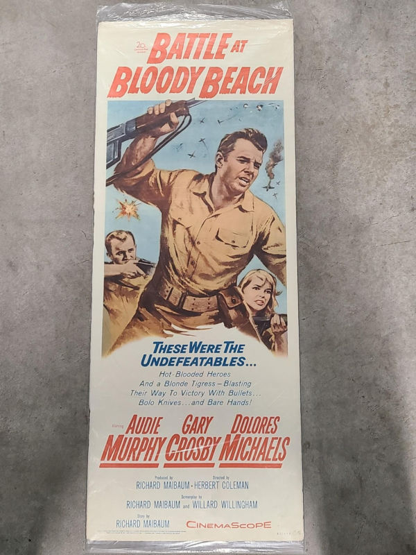 Battle At Bloody Beach 1961 Inserts