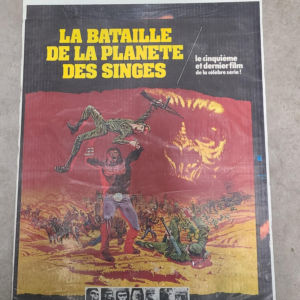 Battle For The Planet Of The Apes 1973 French