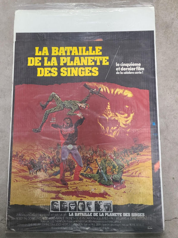 Battle For The Planet Of The Apes 1973 French