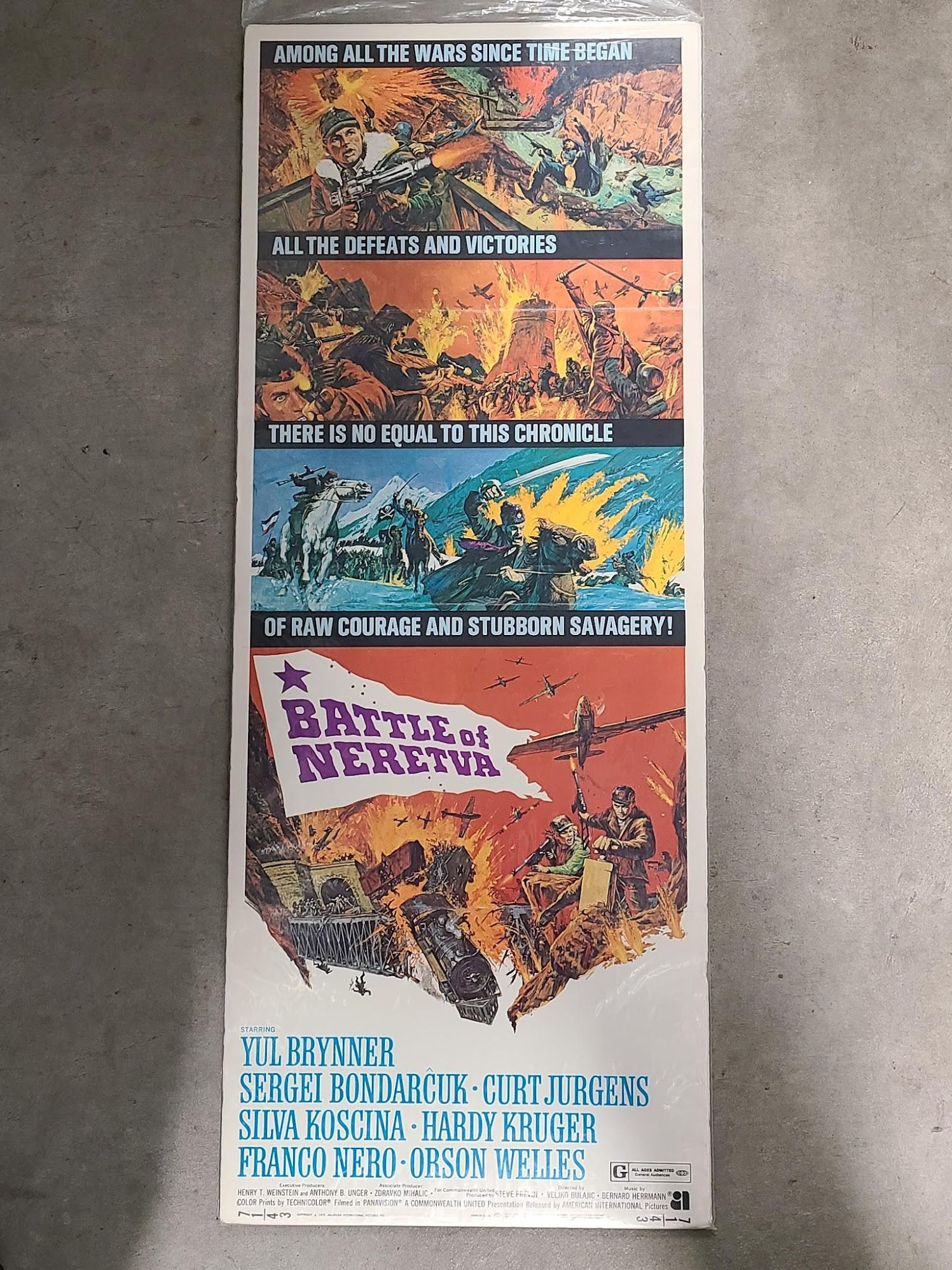 Battle Of Neretva 1971 Inserts