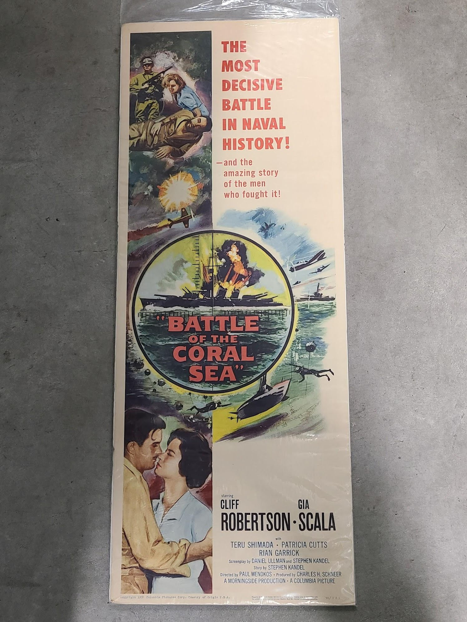 Battle of The Coral Sea 1959 Inserts
