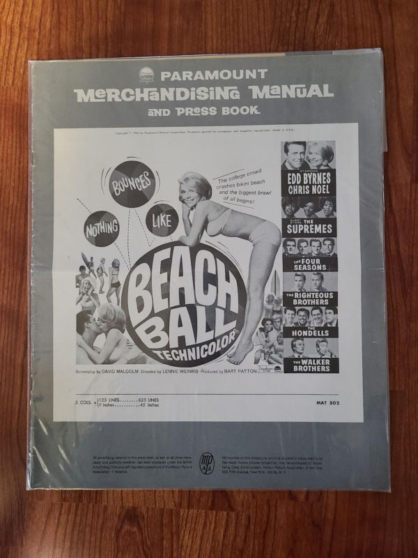 Beach Ball 1965 Press Books
