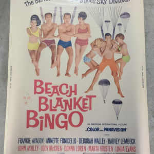Beach Blanket Bingo 1965 UK/US 30x40