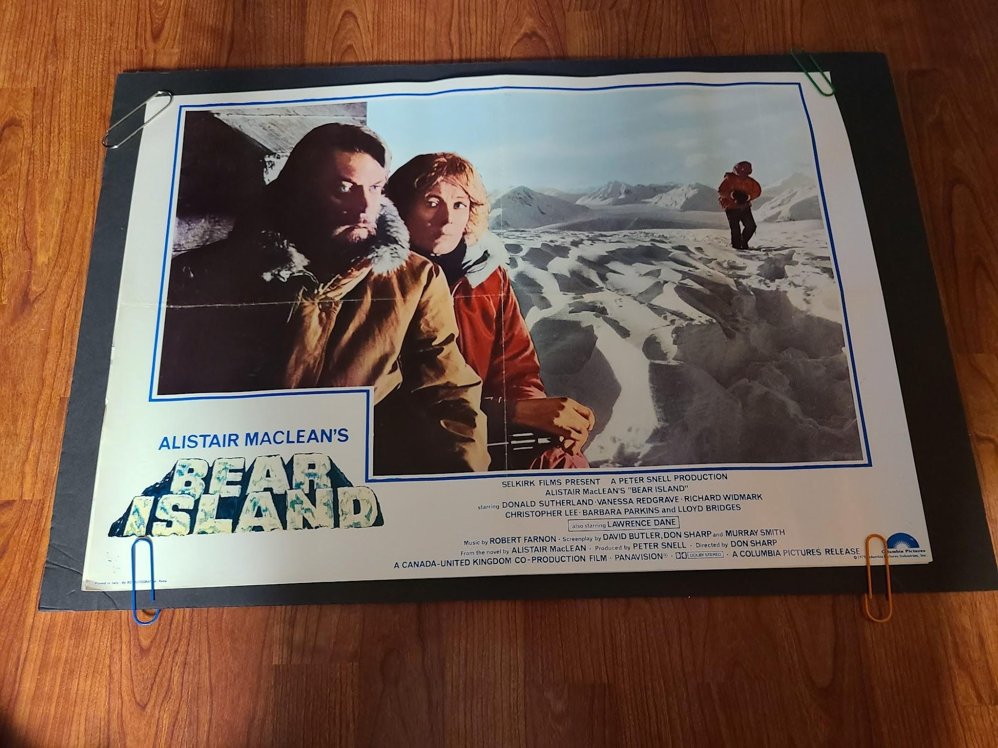 Bear Island 1979 Fotobusta