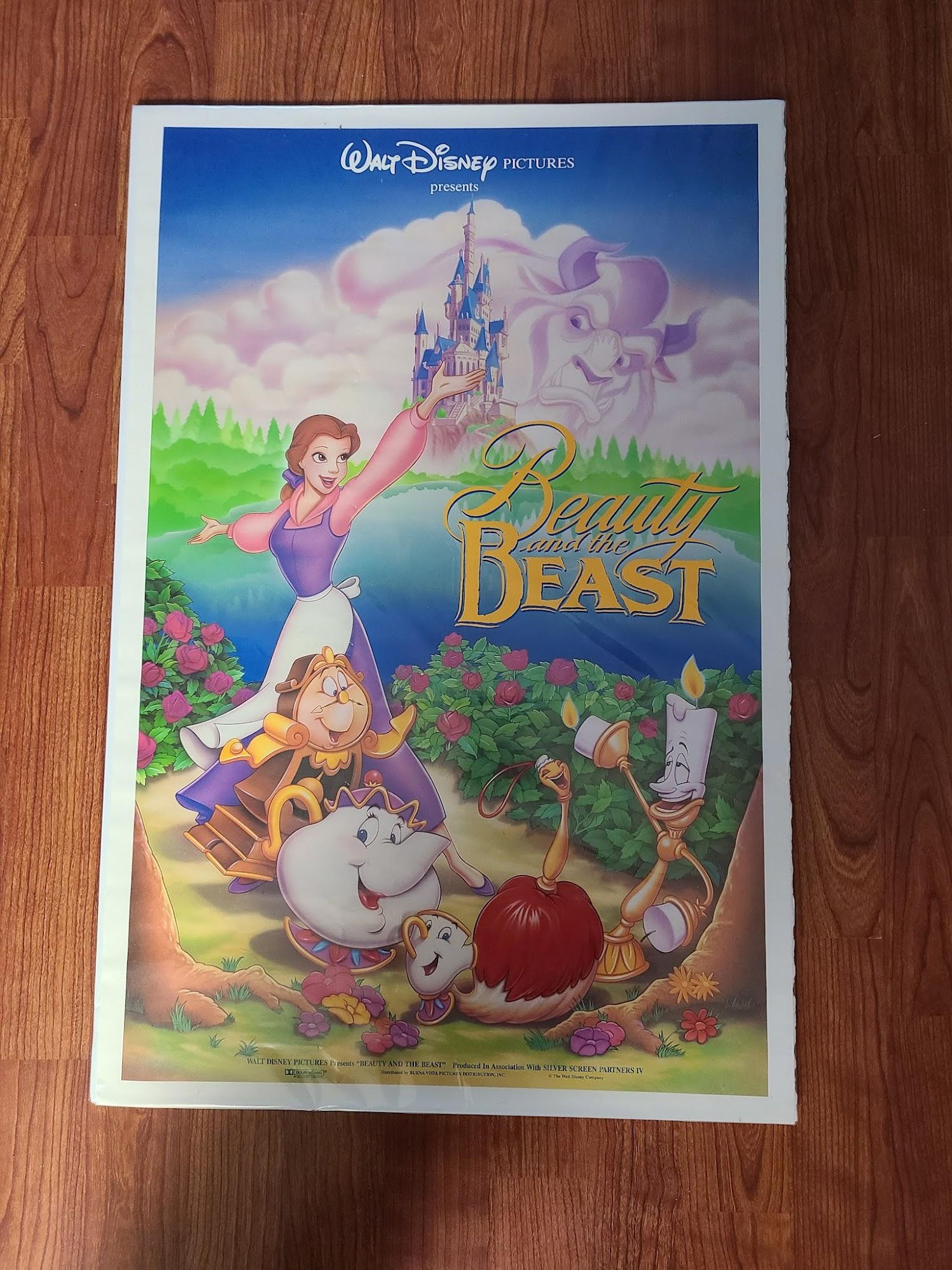 Beauty And The Beast 1992 Window Cards