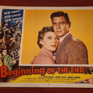 Beginning Of The End 1957 Scifi/Horror