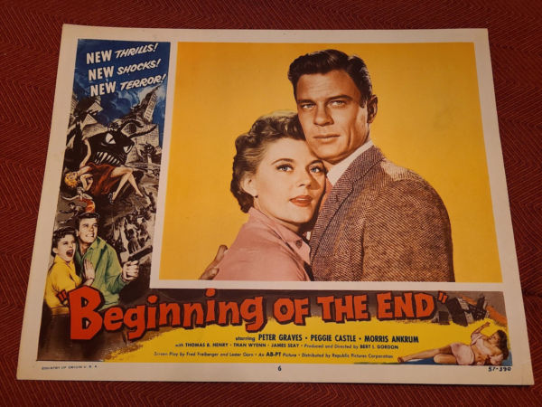 Beginning Of The End 1957 Scifi/Horror