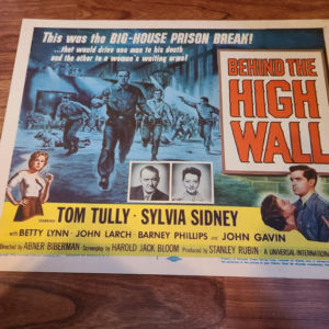 Behind The High Wall 1956 Title Cards