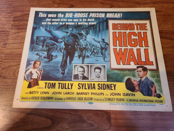 Behind The High Wall 1956 Title Cards
