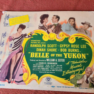 Belle Of The Yukon 1944 Western Lobby Cards