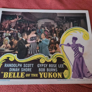 Belle Of The Yukon 1944 Western Lobby Cards