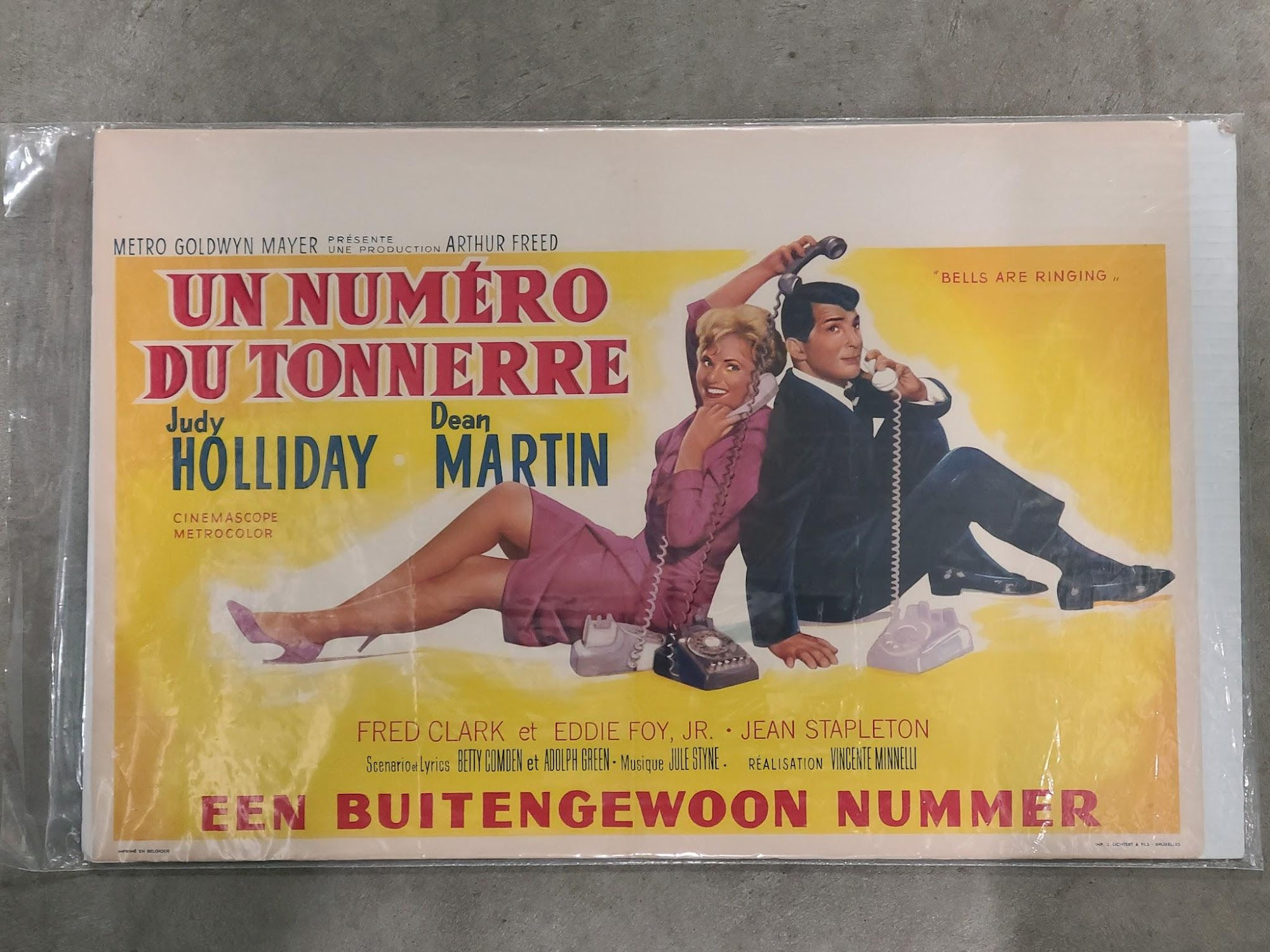 Bells Are Ringing 1960 Belgium