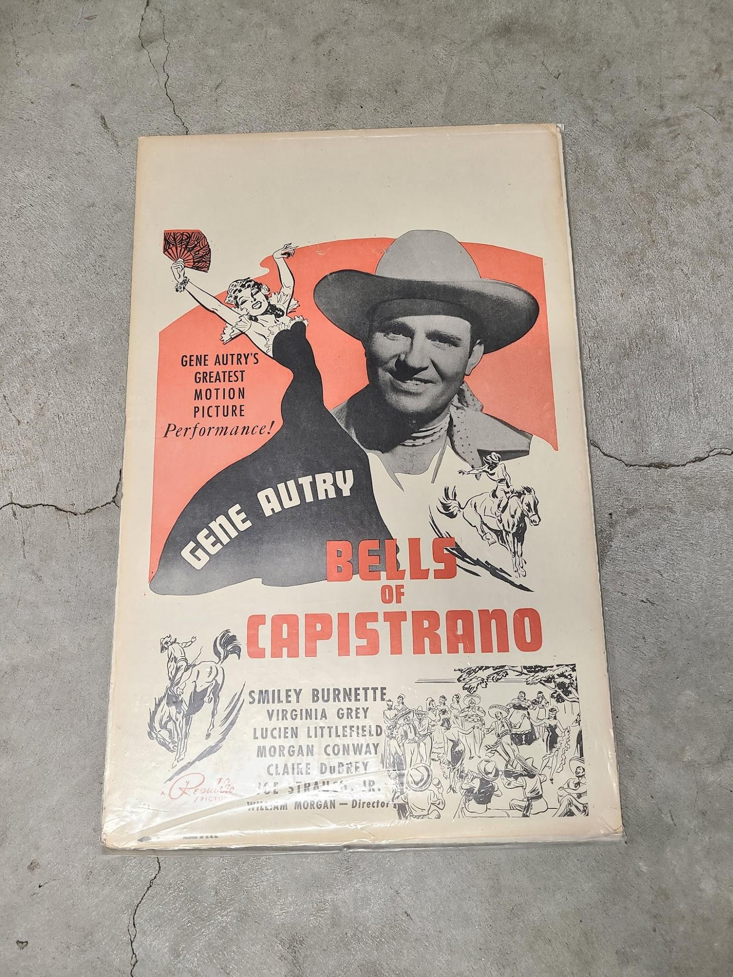 Bells Of Capistrano 1942 Window Cards