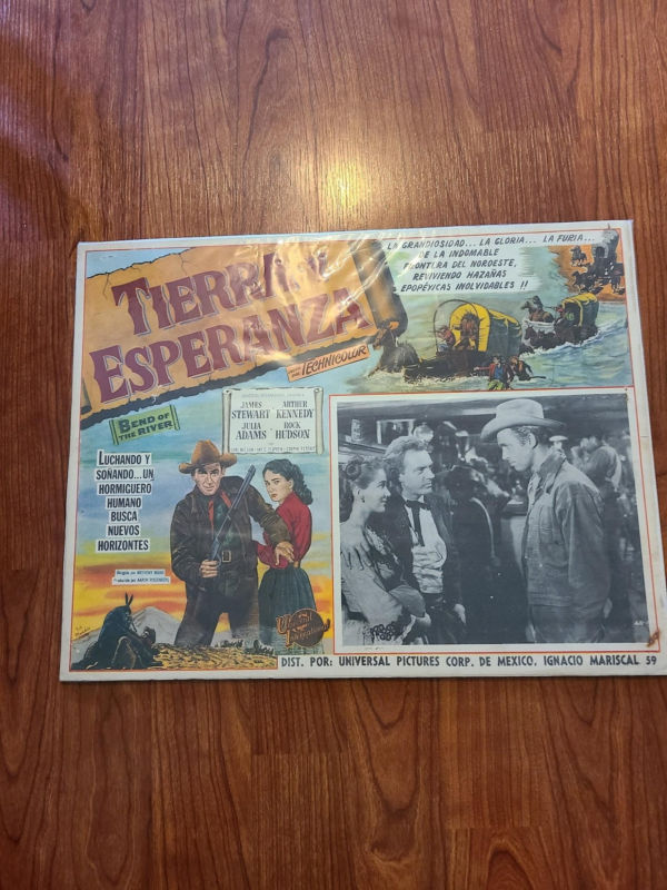 Bend Of The River 1952 Mexican Lobby Cards