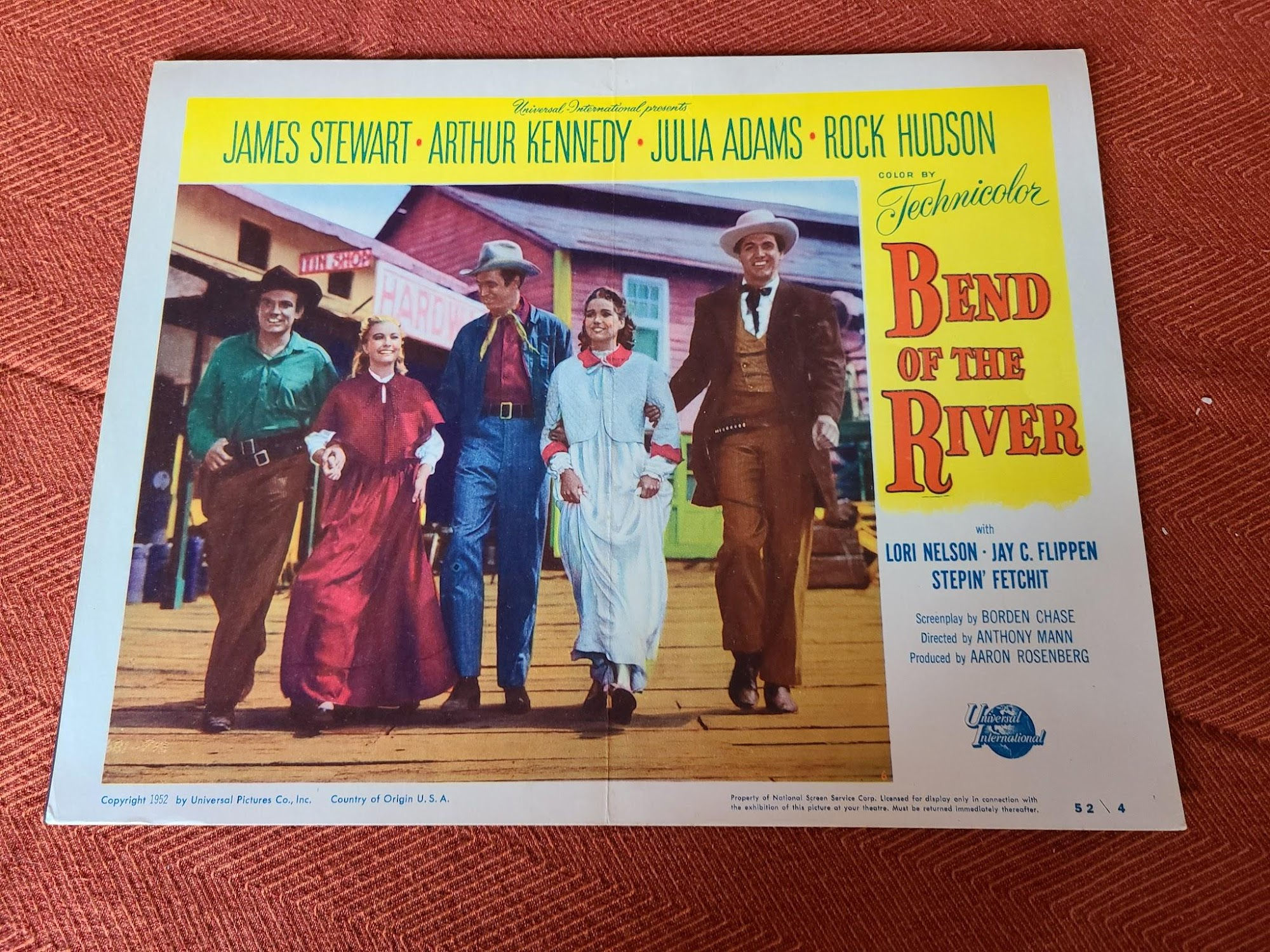 Bend Of The River 1952 Western Lobby Cards