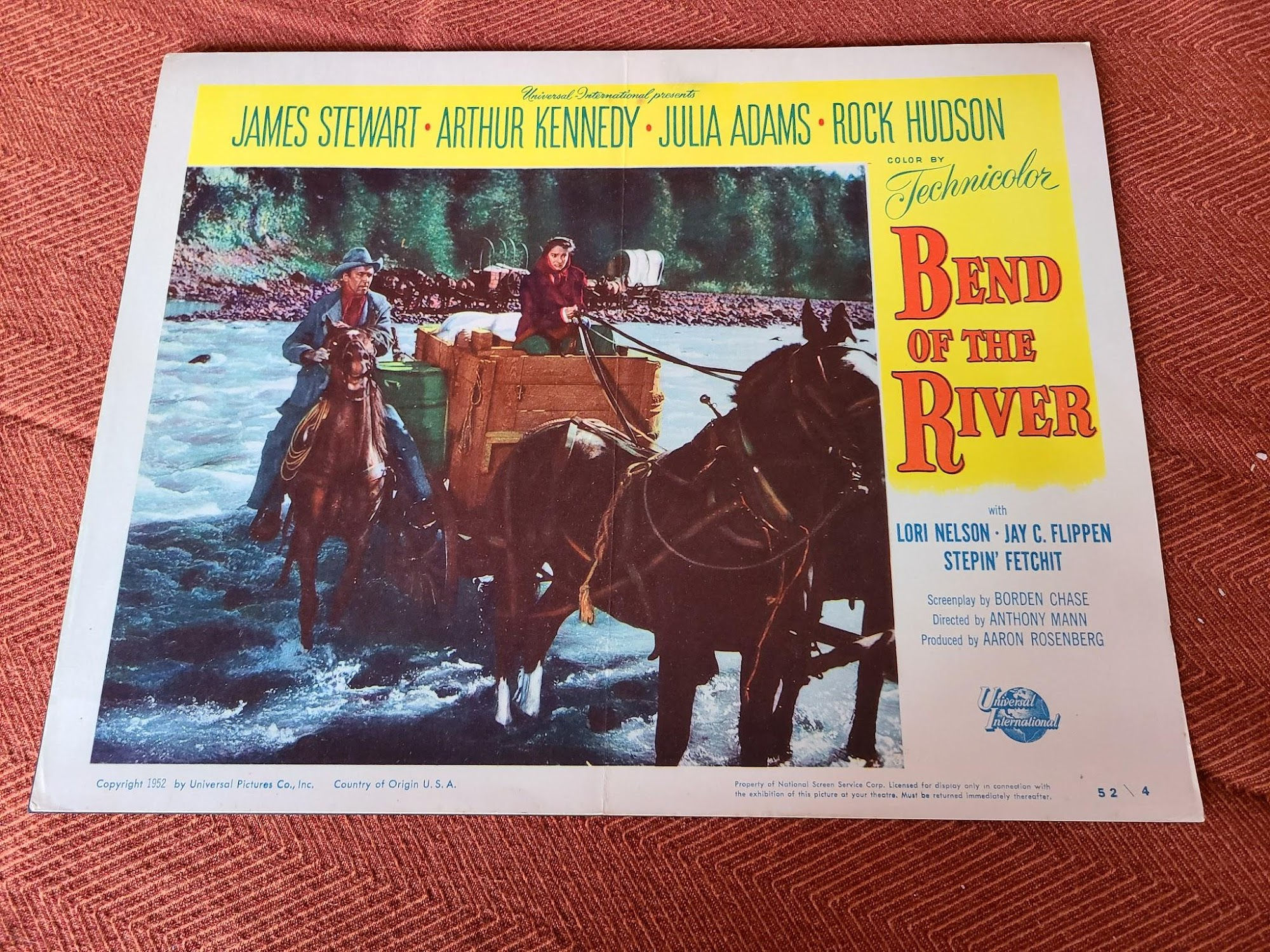 Bend Of The River 1952 Western Lobby Cards