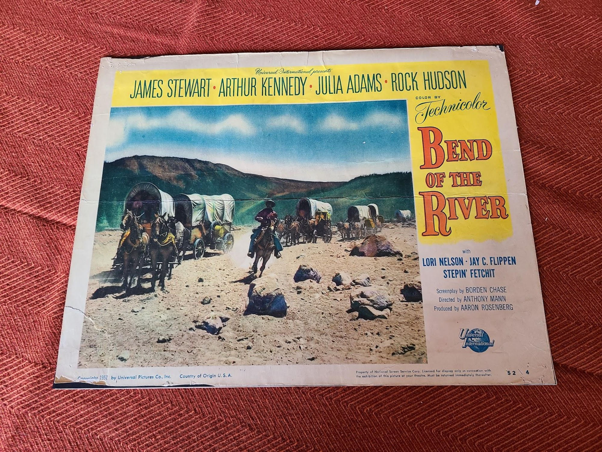 Bend Of The River 1952 Western Lobby Cards