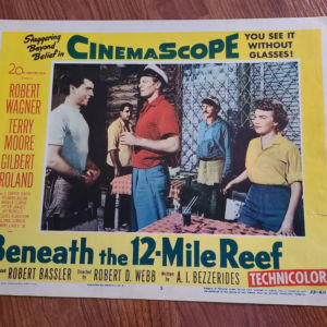 Beneath The 12-Mile Reef 1953 General Lobby Cards