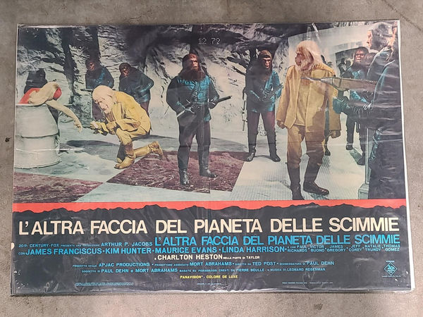 Beneath The Planet Of The Apes 1970 Fotobusta