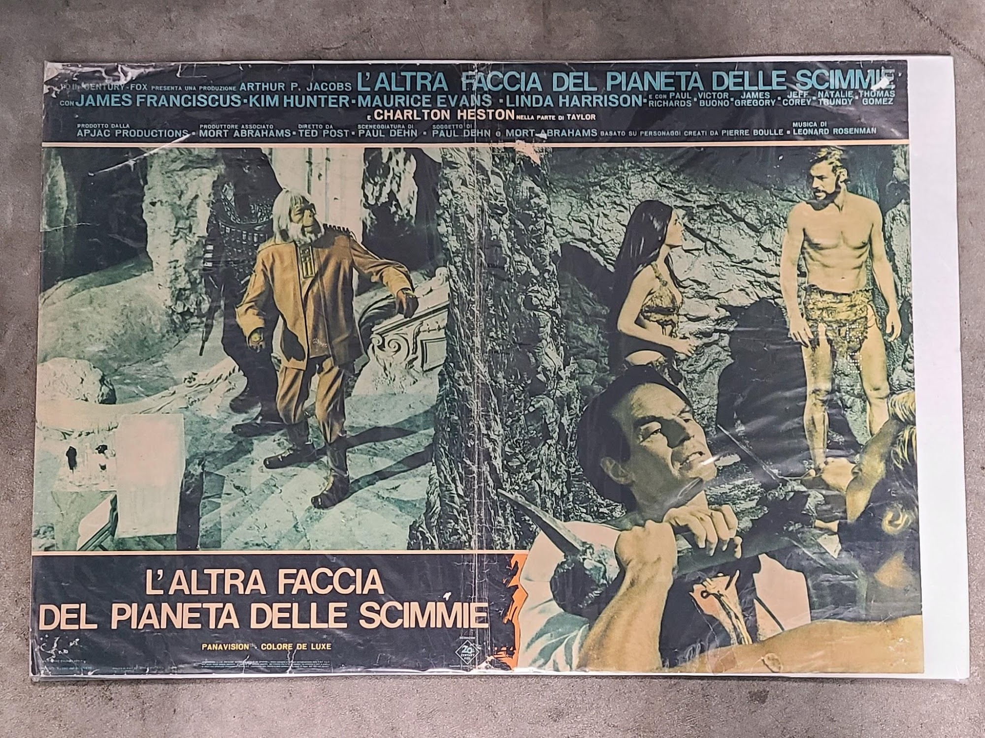 Beneath The Planet Of The Apes 1970 Fotobusta