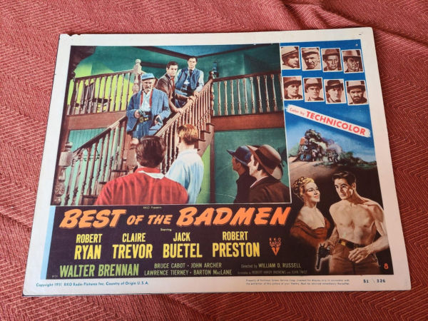 Best Of The Badmen 1951 Western Lobby Cards