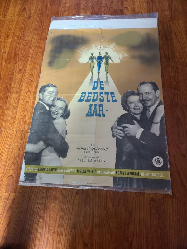 Best Years of Our Lives 1946 Danish