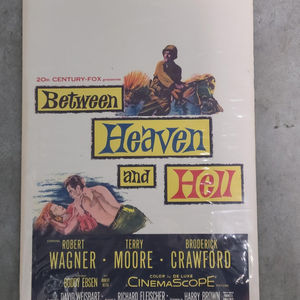 Between And Heaven And Hell 1956 Window Cards