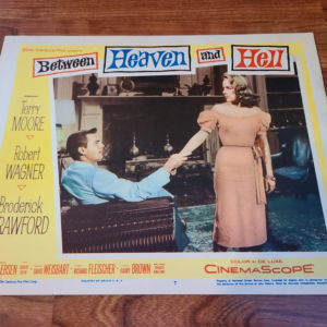 Between Heaven And Hell 1956 Military/Aviation Lobby Cards