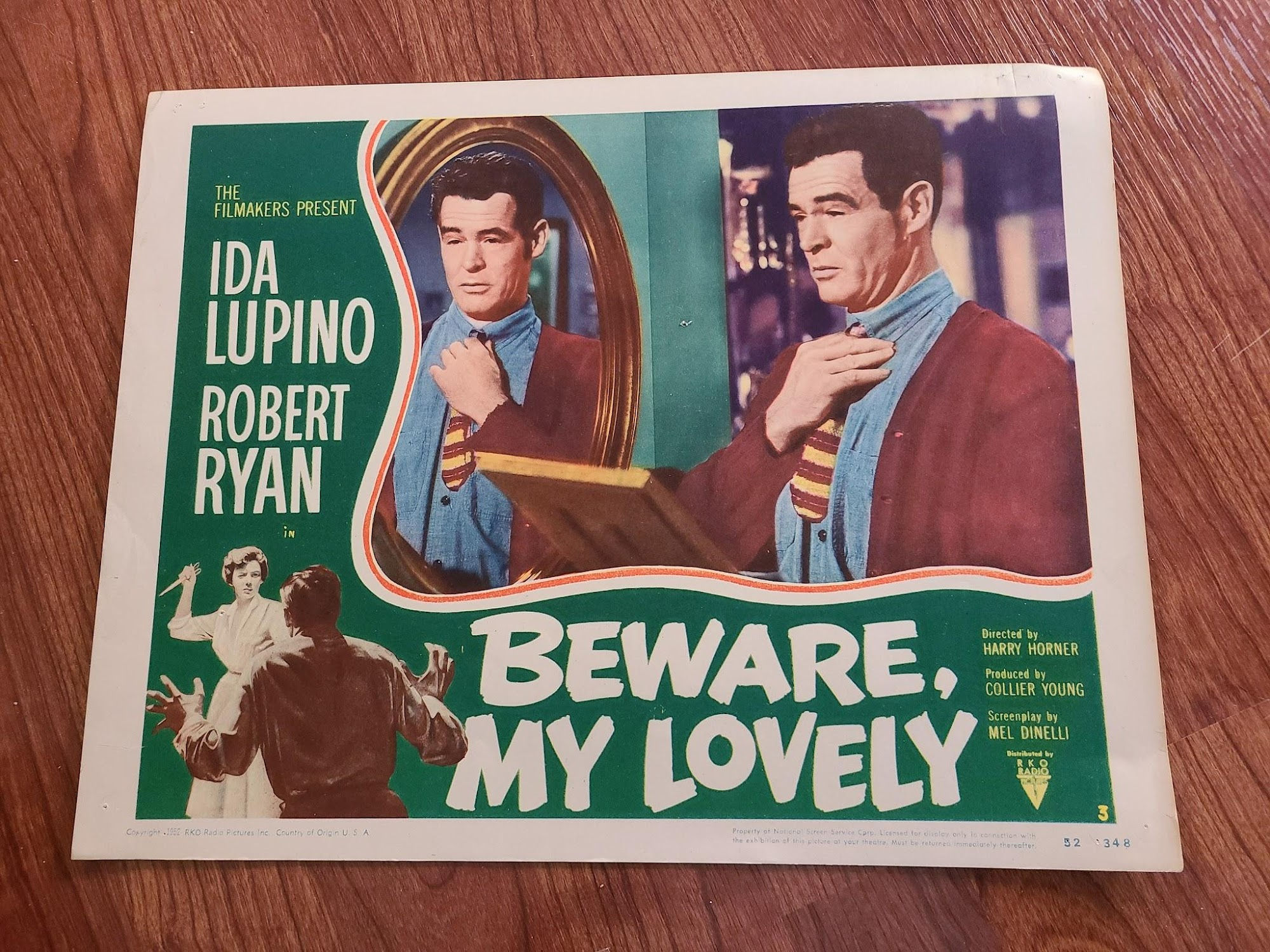 Beware My Lovely 1952 General Lobby Cards