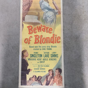 Beware of Blondie 1950 Inserts