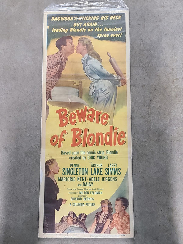 Beware of Blondie 1950 Inserts