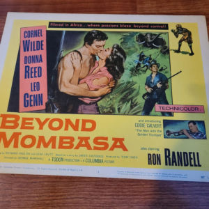 Beyond Mombasa 1956 Title Cards
