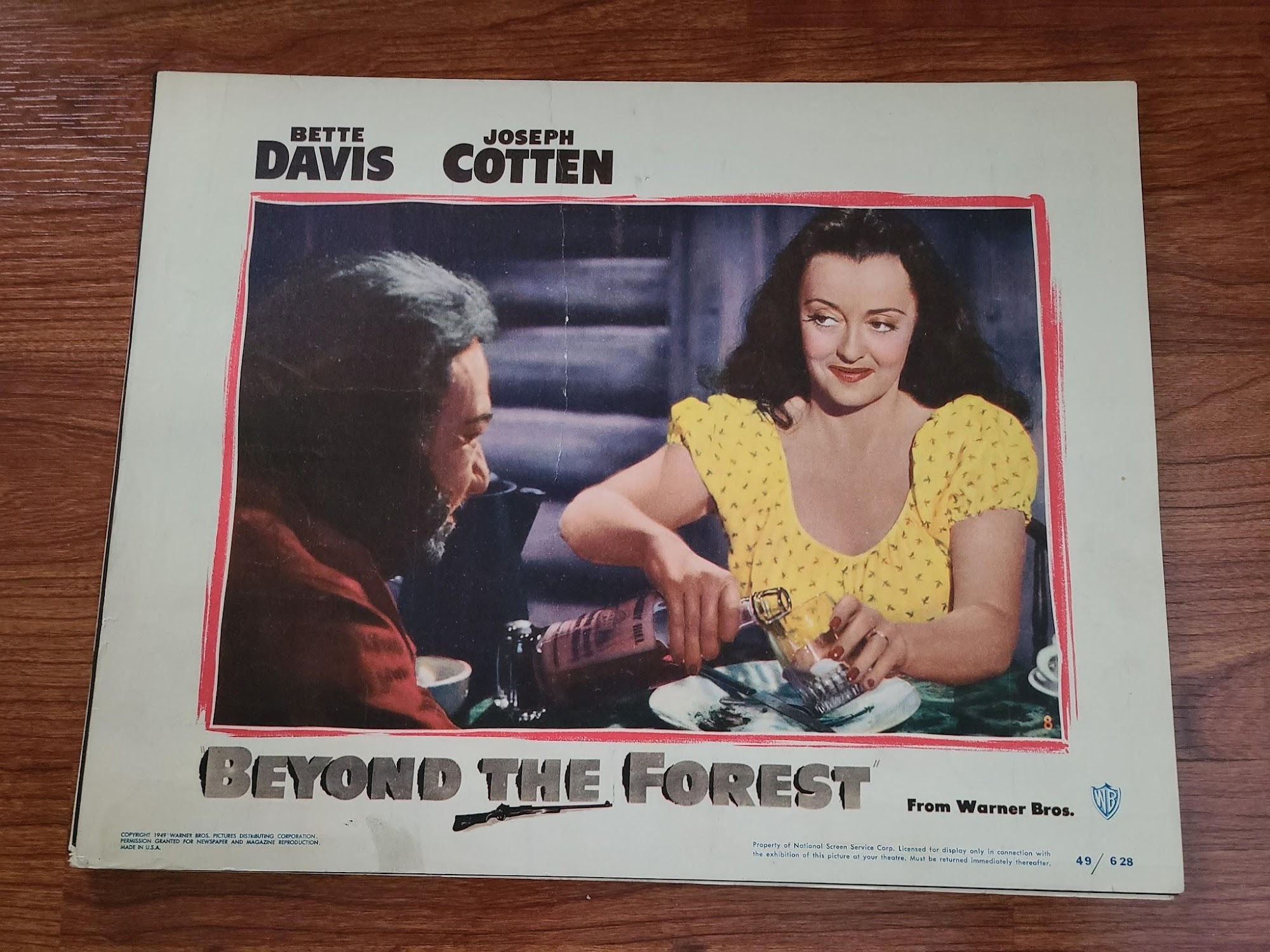 Beyond The Forest 1949 General Lobby Cards
