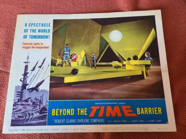 Beyond The Time Barrier 1959 Scifi/Horror