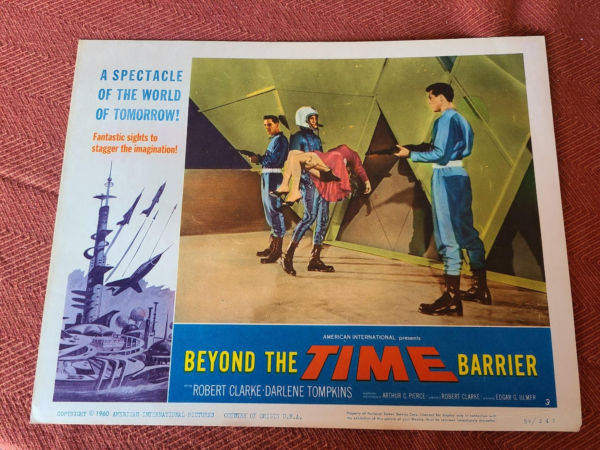 Beyond The Time Barrier 1959 Scifi/Horror