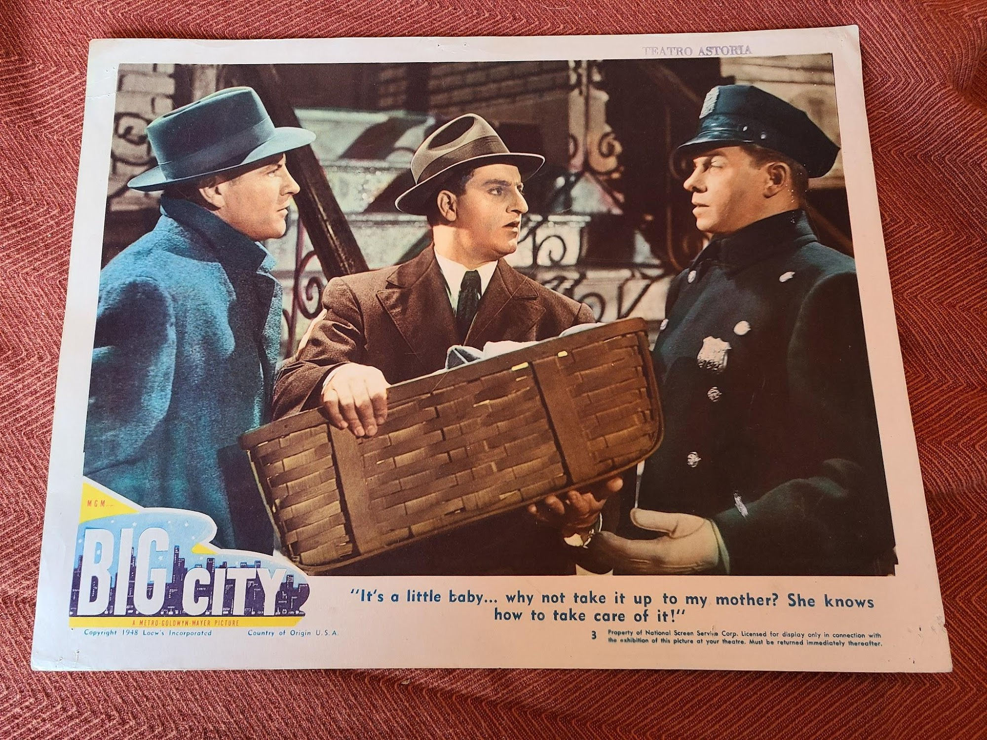 Big City 1948 General Lobby Cards