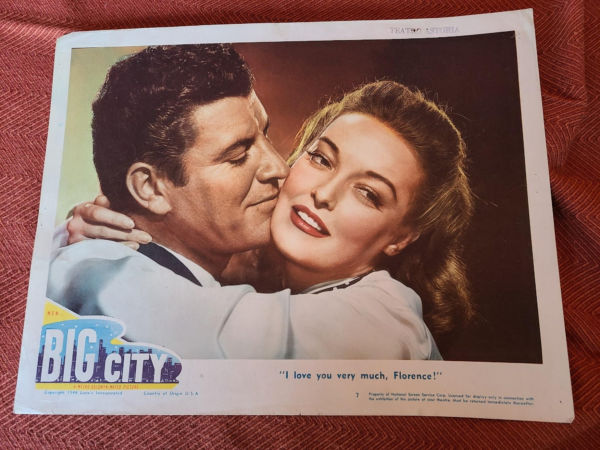 Big City 1948 General Lobby Cards
