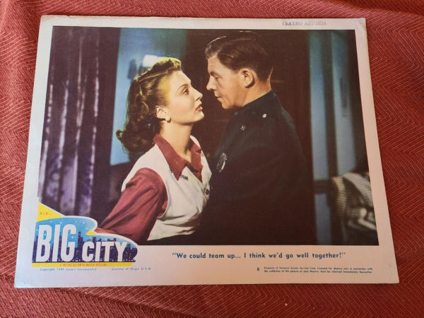 Big City 1948 General Lobby Cards