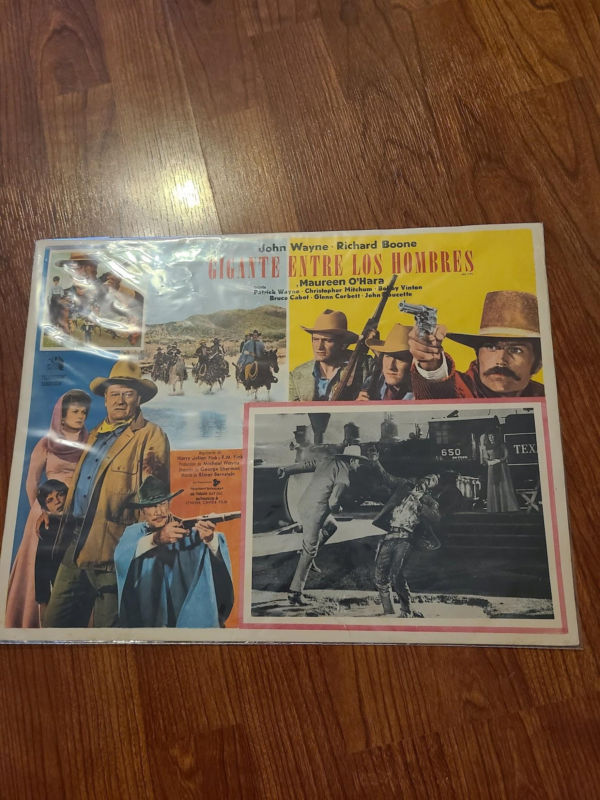 Big Jake 1972 Mexican Lobby Cards