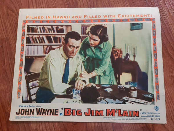 Big Jim McLain 1952 General Lobby Cards