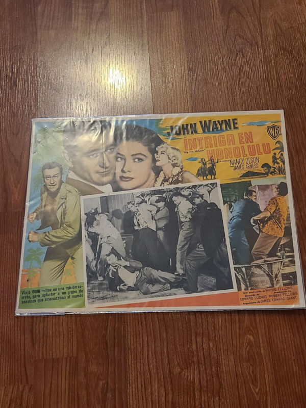 Big Jim McLain 1952 Mexican Lobby Cards