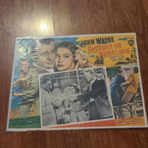 Big Jim McLain 1952 Mexican Lobby Cards