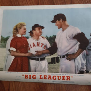 Big Leaguer 1953 General Lobby Cards